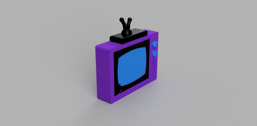 simpson tv (key chain) 3D Print 479519