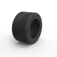 Diecast race tire 4 Scale 1 to 25 - Thumbnail 2