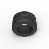 Diecast race tire 4 Scale 1 to 25 - Thumbnail 6