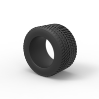 Diecast race tire 4 Scale 1 to 25 - Thumbnail 7