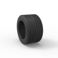 Diecast race tire 4 Scale 1 to 25 - Thumbnail 8