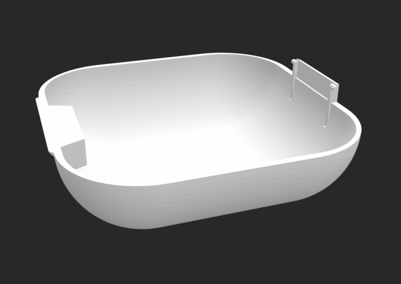 Power Q20 Pro Case (Top Part)