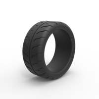 Diecast race tire 6 Scale 1 to 25 - Thumbnail 2