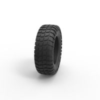 Diecast offroad tire 31 Scale 1 to 25 - Thumbnail 3