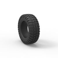 Diecast offroad tire 31 Scale 1 to 25 - Thumbnail 8