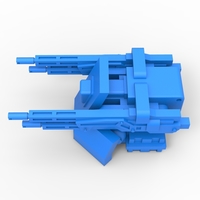 Diecast Turret gun Scale 1 to 25 - Thumbnail 8