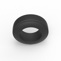 Diecast lowrider tire 2 Scale 1 to 25 - Thumbnail 6