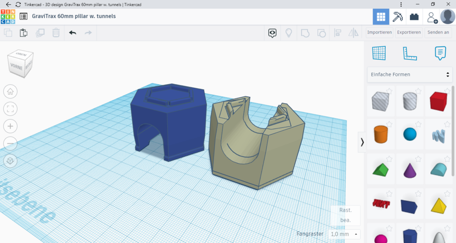 gravitrax tunnel 3D Print 479702