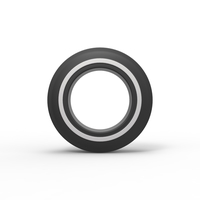 Diecast lowrider tire 3 Scale 1 to 25 - Thumbnail 5