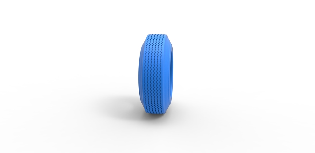 Diecast lowrider tire 3 Scale 1 to 25 3D Print 479734