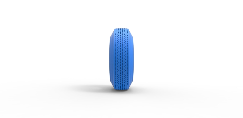 Diecast lowrider tire 3 Scale 1 to 25 3D Print 479735