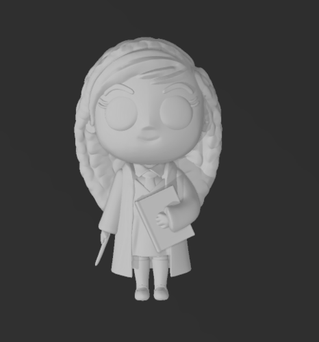 CHIBIS HARRY POTTER - HERMIONE GRANGER - RON WEASLEY - EDWIGE 3D Print 479742