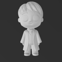 CHIBIS HARRY POTTER - HERMIONE GRANGER - RON WEASLEY - EDWIGE - Thumbnail 4