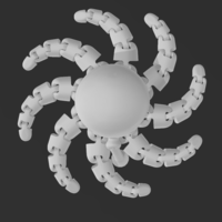 ARTICULATED MINI OCTOPUS / PIEUVRE - Thumbnail 3