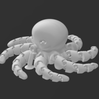 ARTICULATED MINI OCTOPUS / PIEUVRE - Thumbnail 5