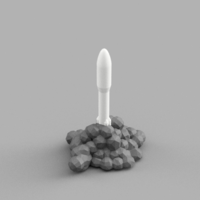 Small Rocket 3D Printing 479770