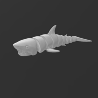 Small ARTICULATED MINI SHARK - REQUIN 3D Printing 479782