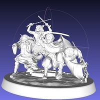 Figurine Demon Slayer-Kimetsu no Yaiba + 1 OFFER - Thumbnail 2