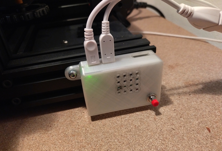 Raspberry Pi Zero case - with switch 3D Print 479836