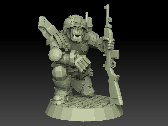 Space Orc Megapack 3D Print 479845