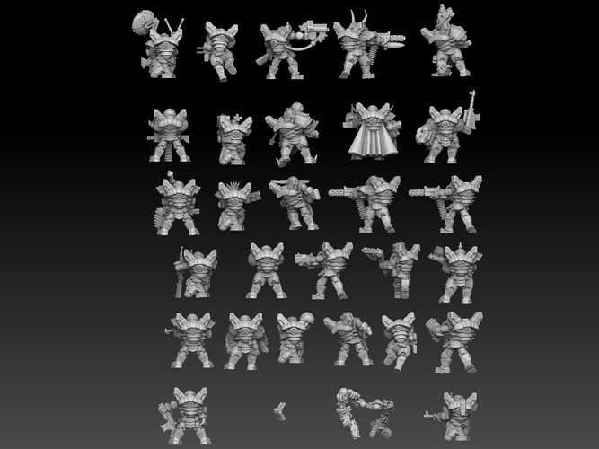 Space Orc Megapack 3D Print 479847