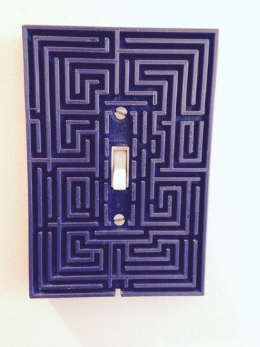 Overlook maze from The Shining as a switch plate. 3D Print 47987