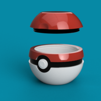 Small Pokeball (link to buying is in the discription) 3D Printing 479901