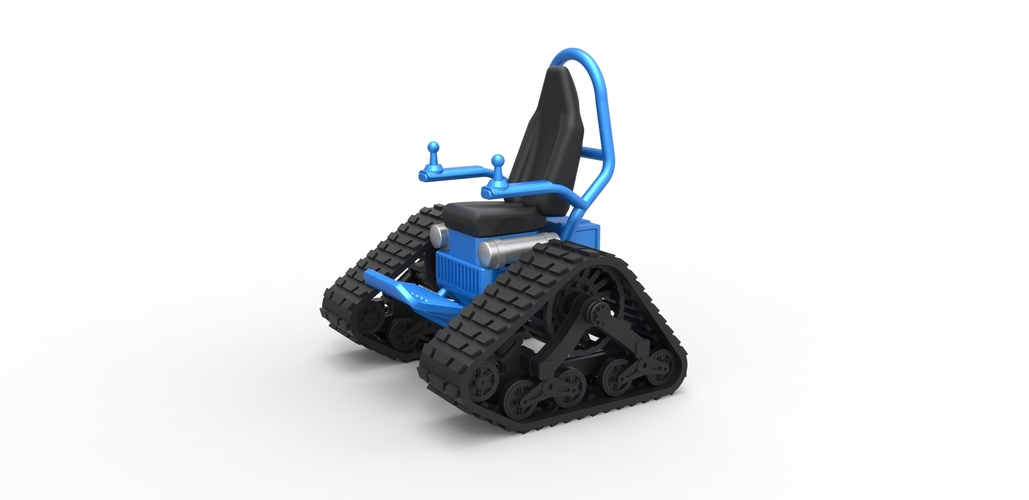 Diecast Tankchair Scale 1 to 25 3D Print 479917