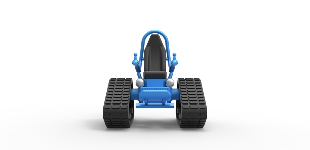 Diecast Tankchair Scale 1 to 25 3D Print 479922