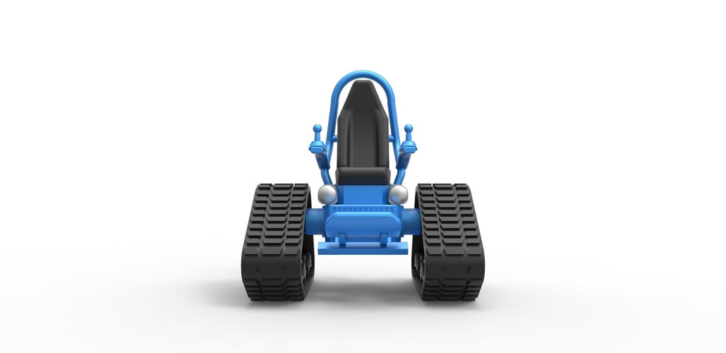 Tankchair Scale 1 to 25 3D Print 479922