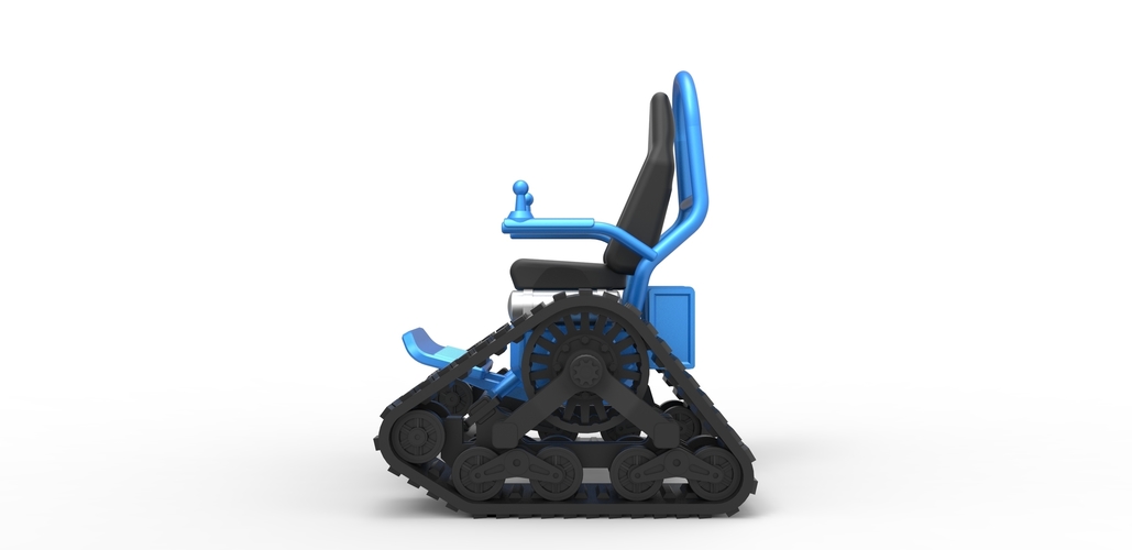 Diecast Tankchair Scale 1 to 25 3D Print 479923