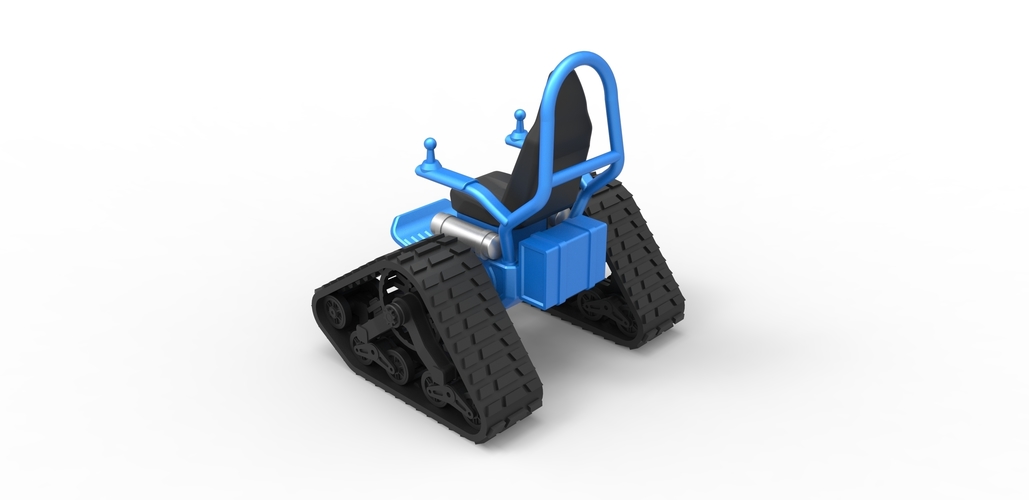 Diecast Tankchair Scale 1 to 25 3D Print 479926