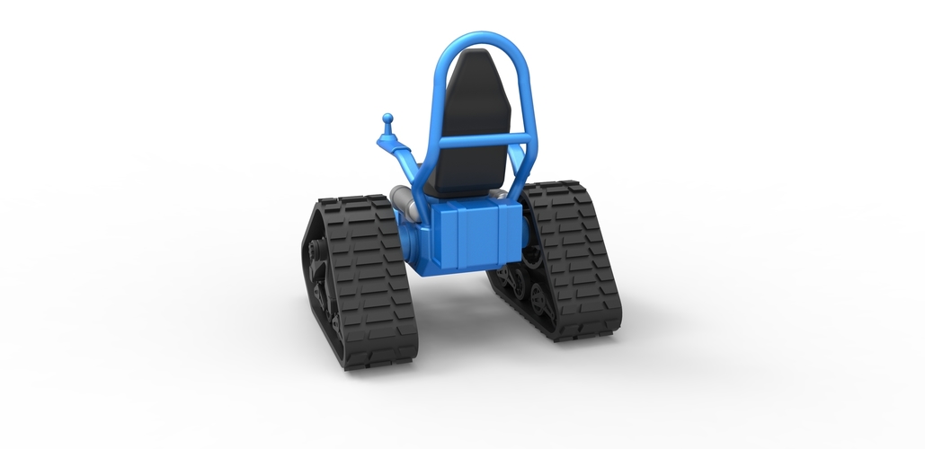 Diecast Tankchair Scale 1 to 25 3D Print 479927