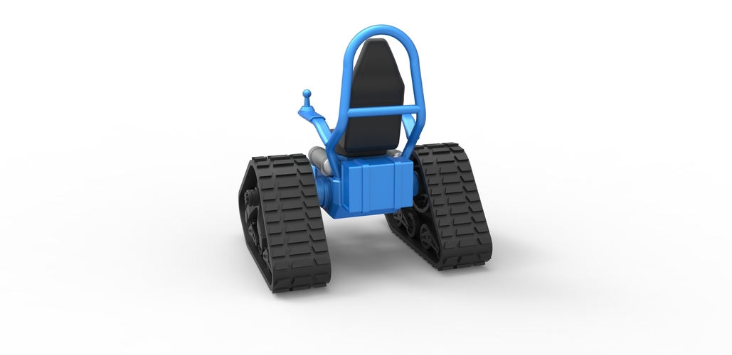 Tankchair Scale 1 to 25 3D Print 479927