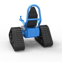 Tankchair Scale 1 to 25 - Thumbnail 11