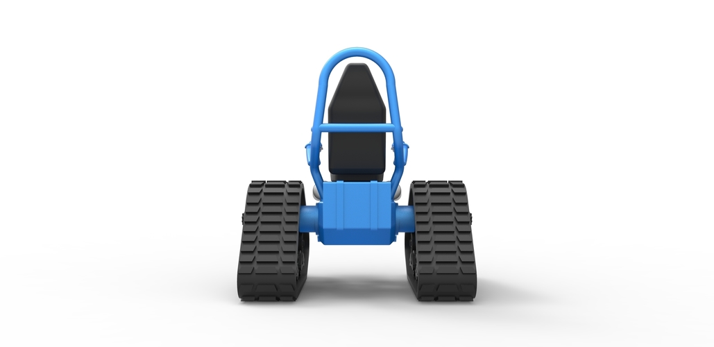 Diecast Tankchair Scale 1 to 25 3D Print 479928