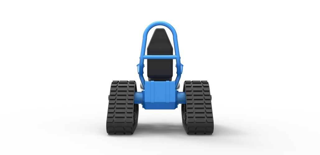 Tankchair Scale 1 to 25 3D Print 479928