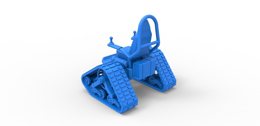 Diecast Tankchair Scale 1 to 25 3D Print 479929