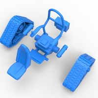 Tankchair Scale 1 to 25 - Thumbnail 15