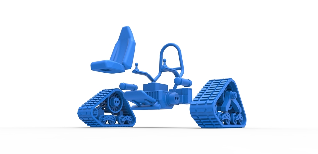 Diecast Tankchair Scale 1 to 25 3D Print 479932