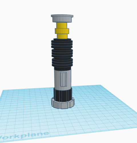 Obi Wans Lightsaber 3D Print 479938