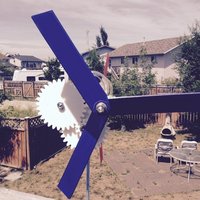 Geared Windmill rocktumbler - Thumbnail 2