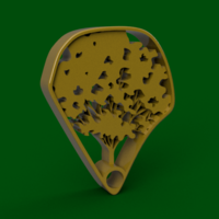 tree keychain - Thumbnail 3