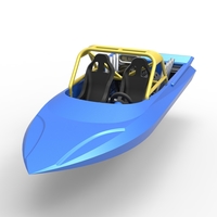 Jet sprint boat Scale 1 to 25 - Thumbnail 4