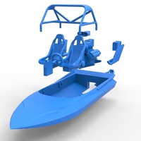 Jet sprint boat Scale 1 to 25 - Thumbnail 18