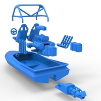 Jet sprint boat Scale 1 to 25 - Thumbnail 21