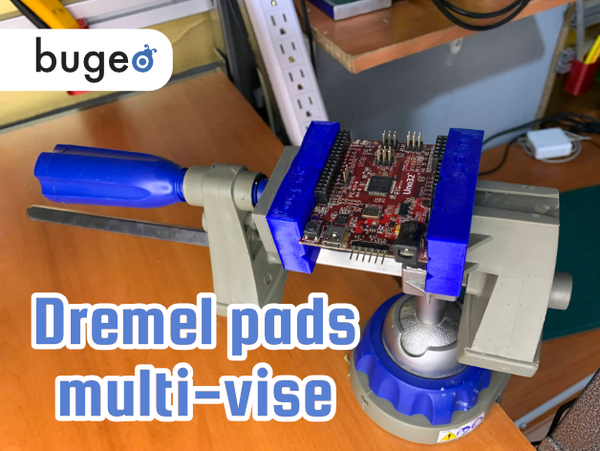 Medium Dremel Pads Multi vise 3D Printing 480063