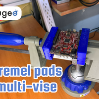 Small Dremel Pads Multi vise 3D Printing 480063
