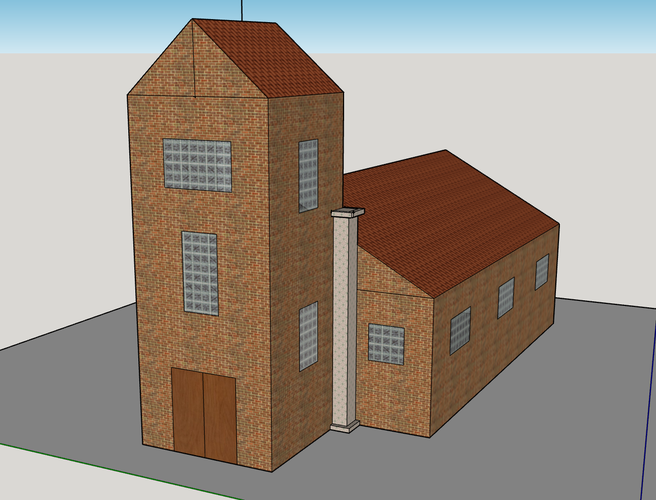 Iglesia Sencilla 3D Print 480073