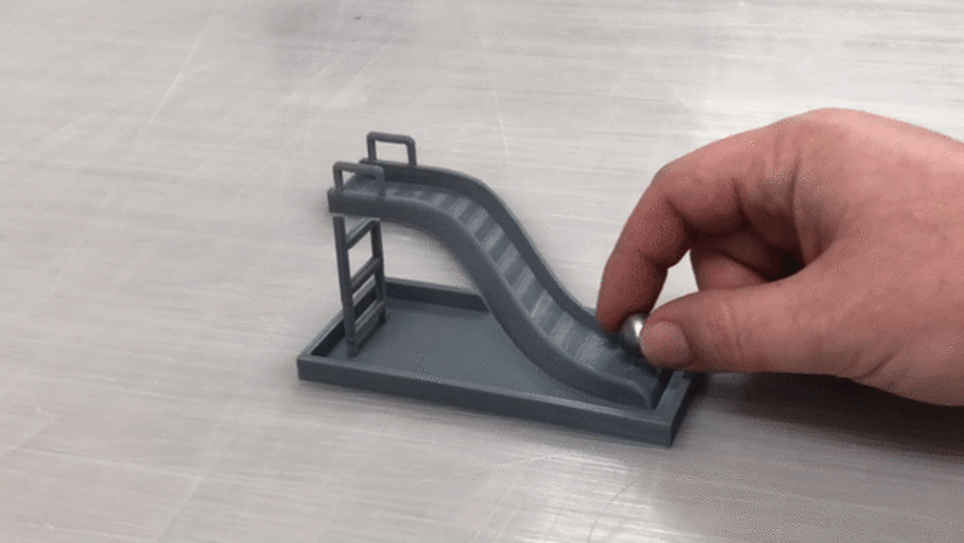 IMPOSSIBLE SLIDE INTERACTIVE OPTICAL ILLUSION 3D Print 480076